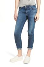 Women's Ag Prima Roll-up Cigarette Jeans - Blue