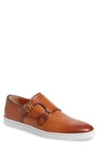 Men's Santoni Fremont Sneaker .5 D - Brown