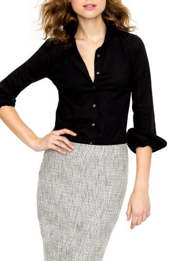 Women's J.crew Stretch Perfect Shirt