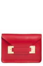Sophie Hulme 'mini' Envelope Leather Bag -
