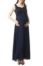 Women's Kimi And Kai Kyra Maternity Maxi Dress - Blue