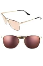 Women's Ray-ban Small Icons 55mm Retro Sunglasses - Copper Flash