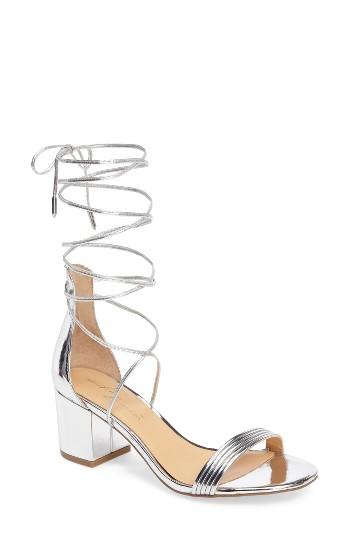 Women's Daya By Zendaya Salem Wraparound Block Heel Sandal M - Metallic
