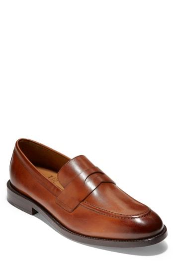 Men's Cole Haan American Classics Kneeland Penny Loafer Eee - Brown