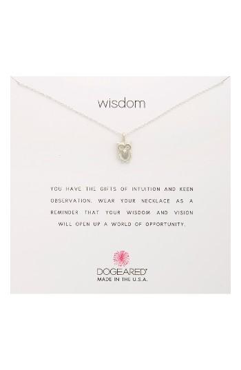Women's Dogeared Wisdom Pendant Necklace