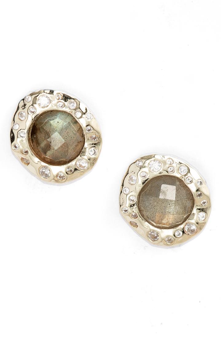 Women's Melinda Maria Kelsey Labradorite & Crystal Stud Earrings