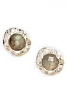Women's Melinda Maria Kelsey Labradorite & Crystal Stud Earrings