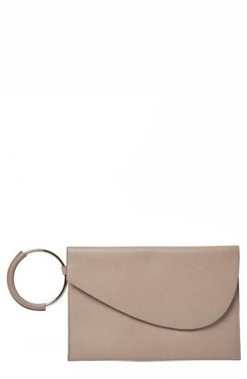 Urban Originals Paris Nights Faux Leather Clutch - Grey