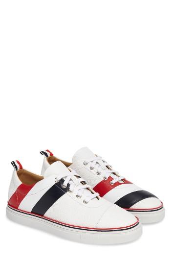 Men's Thom Browne Asymmetrical Stripe Sneaker