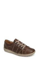 Women's Josef Seibel 'dany 05' Leather Sneaker -5.5us / 36eu - Brown