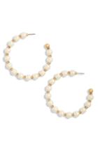 Women's Kate Spade New York Large Beaded Hoop Earrings