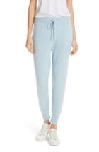 Women's Nordstrom Signature Cashmere Blend Jogger Pants - Blue