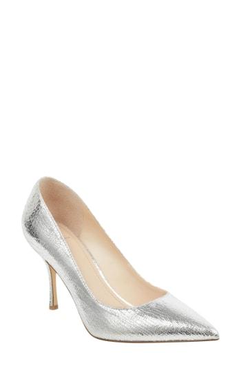 Women's Marc Fisher D Carter Pump, Size 5.5 M - Metallic
