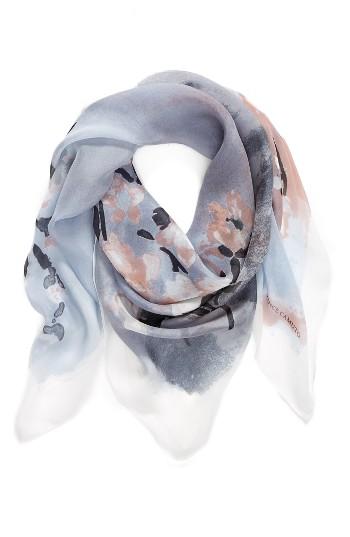 Women's Vince Camuto Sakura Blossom Silk Scarf