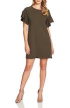 Women's 1.state French Terry T-shirt Dress - Green