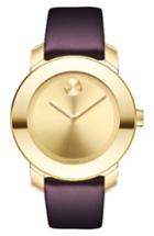 Women's Movado Bold Leather Strap Watch, 36mm