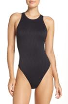Women's Vince Camuto Cutout One-piece Swimsuit - Black
