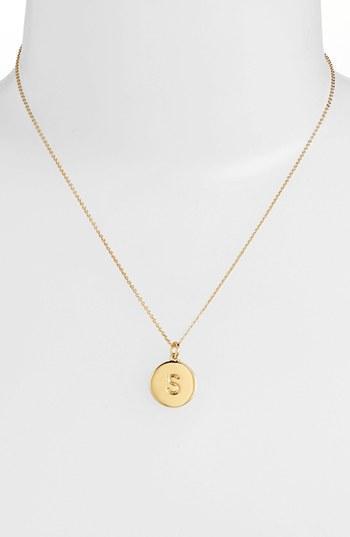 Kate Spade New York 'one In A Million' Initial Pendant Necklace S-