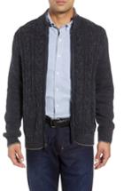 Men's Tommy Bahama Monteverde Sweater Jacket - Black