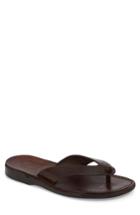 Men's Jerusalem Sandals Solomon Flip Flop -7.5us / 40eu - Brown