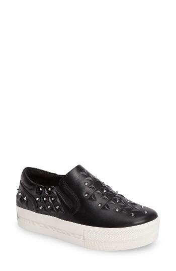 Women's Ash Joke Platform Slip-on Sneaker Eu - Black