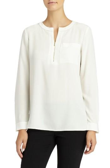 Women's Lafayette 148 New York Veronica Silk Blouse