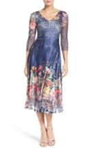 Women's Komarov Floral Print A-line Dress