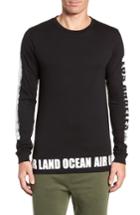 Men's Alo Fairfax Long Sleeve T-shirt - Black
