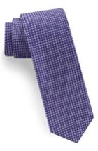 Men's Ted Baker London Square Microdot Silk Tie, Size - Purple