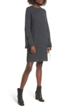 Women's Bp. Tie Sleeve Sweater Dress - Grey