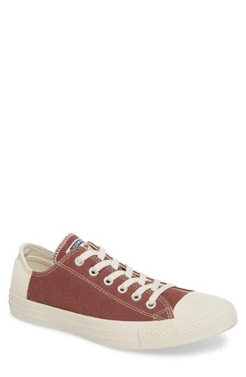Men's Converse Chuck Taylor All Star Jute Americana Low Top Sneaker .5 M - Red