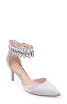 Women's Jewel Badgley Mischka Damonica Crystal Embellished Sandal M - Metallic