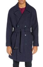 Men's Bonobos Slim Fit Virgin Wool Topcoat R - Blue