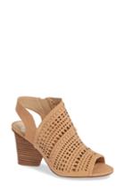 Women's Vince Camuto Derechie Perforated Shield Sandal M - Beige