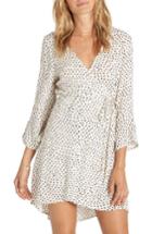 Women's Billabong Wrap It Up Print Wrap Dress