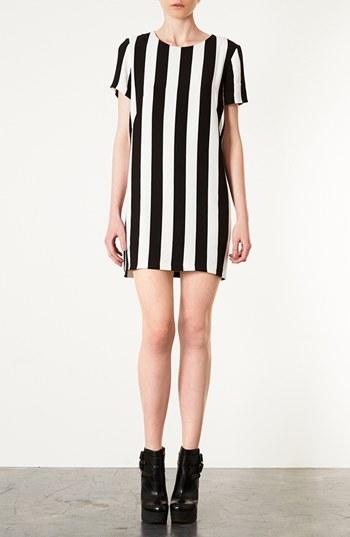Topshop Stripe Shift