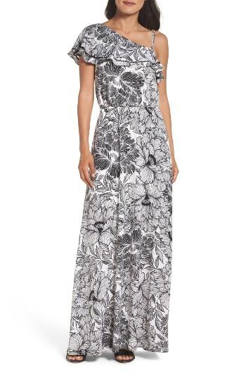 Women's Maggy London Print Maxi Dress - Black