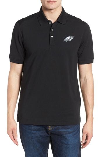 Men's Cutter & Buck Philadelphia Eagles - Advantage Fit Drytec Polo