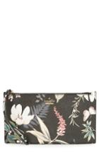 Kate Spade New York Cameron Street Botanical Ariah Faux Leather Pouch - Black