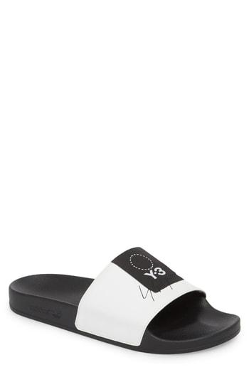 Men's Y-3 Adilette Slide Sandal M - White
