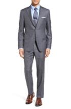 Men's Samuelsohn Classic Fit Plaid Wool & Silk Suit