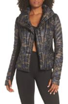 Women's Blanc Noir Motion Panel Down Puffer Jacket - Green