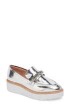 Women's Nine West Pointy Toe Flat .5 M - Grey