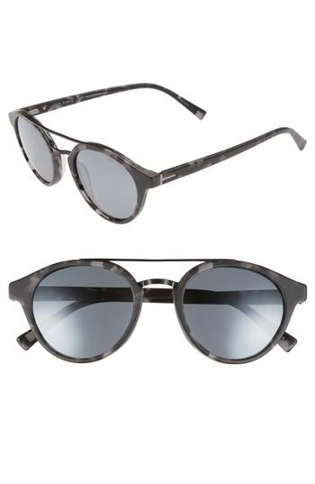 Men's Ted Baker London 51mm Polarized Round Sunglasses -