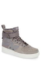 Men's Nike Sf Air Force 1 Mid Sneaker .5 M - Grey