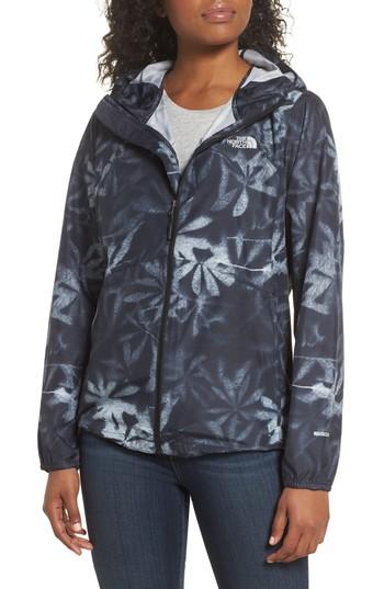 Women's The North Face 'flyweight' Hooded Jacket - Black