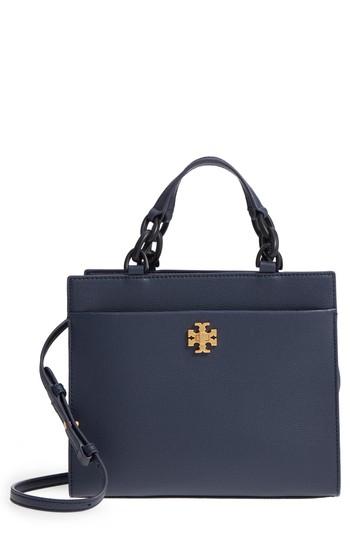 Tory Burch Kira Small Leather Tote - Blue