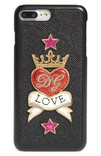 Dolce & Gabbana Love Emblem Iphone 7/8 Case - Black
