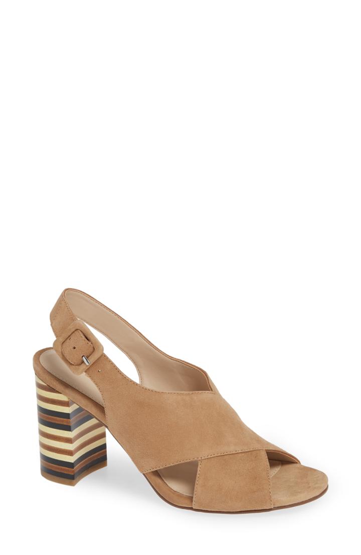 Women's Pelle Moda Grant Sandal M - Brown