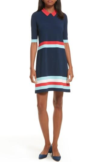 Women's Ted Baker London Origami Stripe Knit Dress